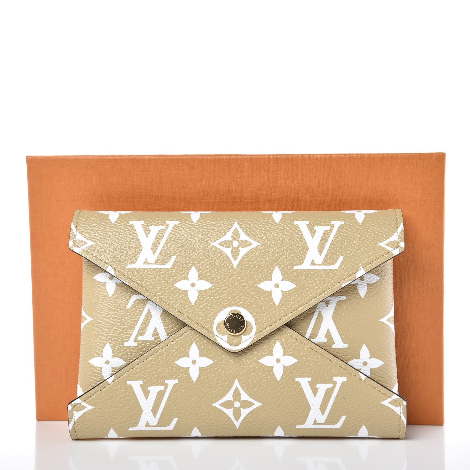 Louis Vuitton Monogram Giant Medium Kirigami Pochette Insert Beige 7 of 9