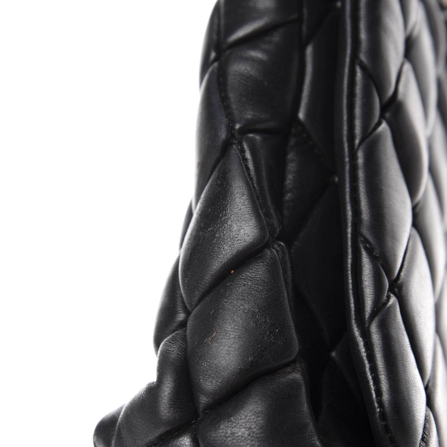 Chanel Lambskin Large New Bubble Flap Black 8 of 13