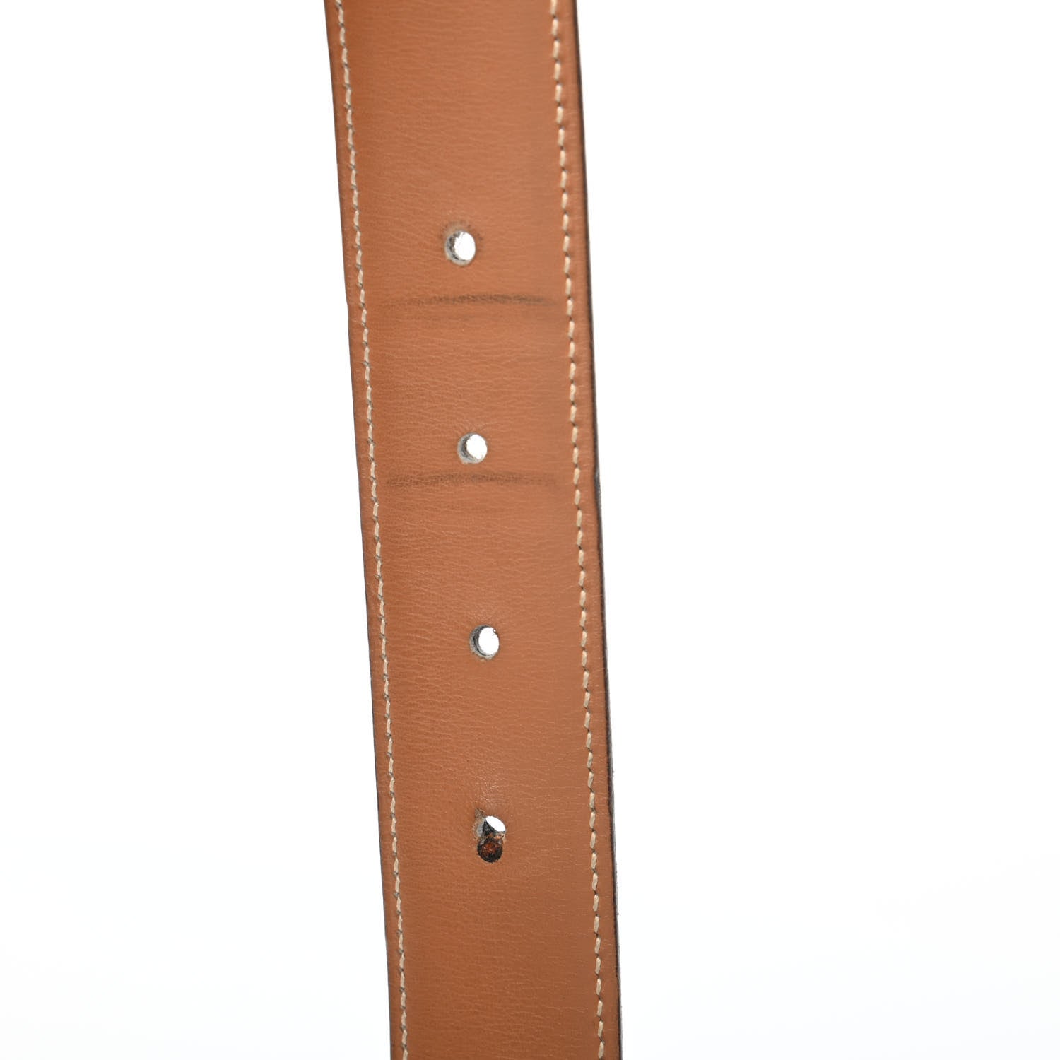 Hermes Box Chamonix 32mm H Belt 70 Black Gold 4 of 5