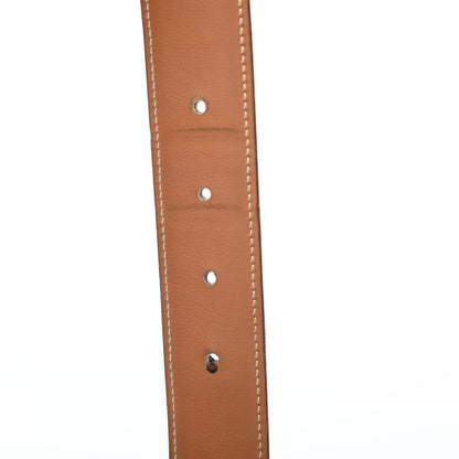 Hermes Box Chamonix 32mm H Belt 70 Black Gold 4 of 5