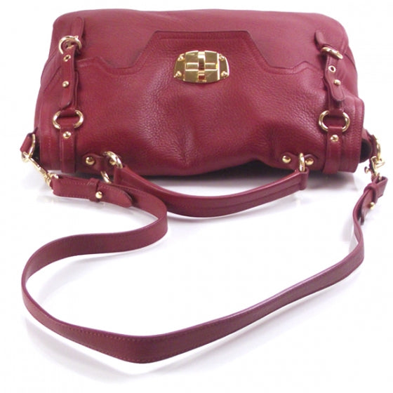 Leather Paloma Messenger Bag