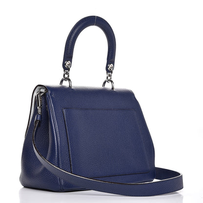 Christian Dior Bullcalf Mini Be Dior Flap Navy 2 of 8