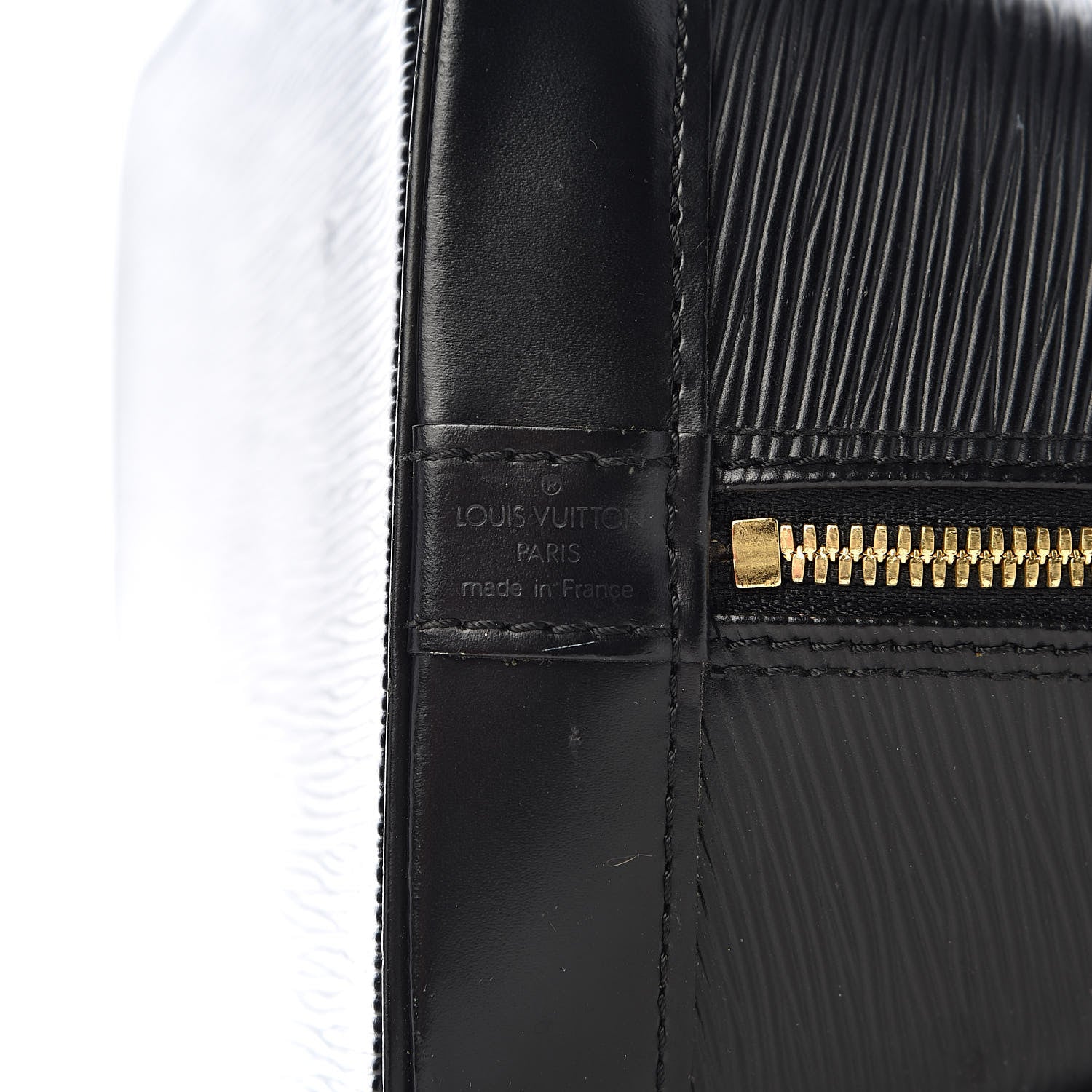 Louis Vuitton Epi Alma PM Black 8 of 18
