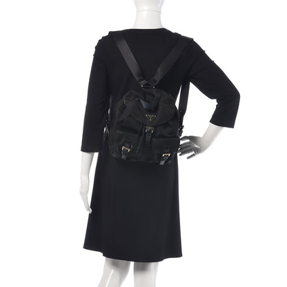 Prada Tessuto Nylon Vela Small Backpack Black 2 of 13