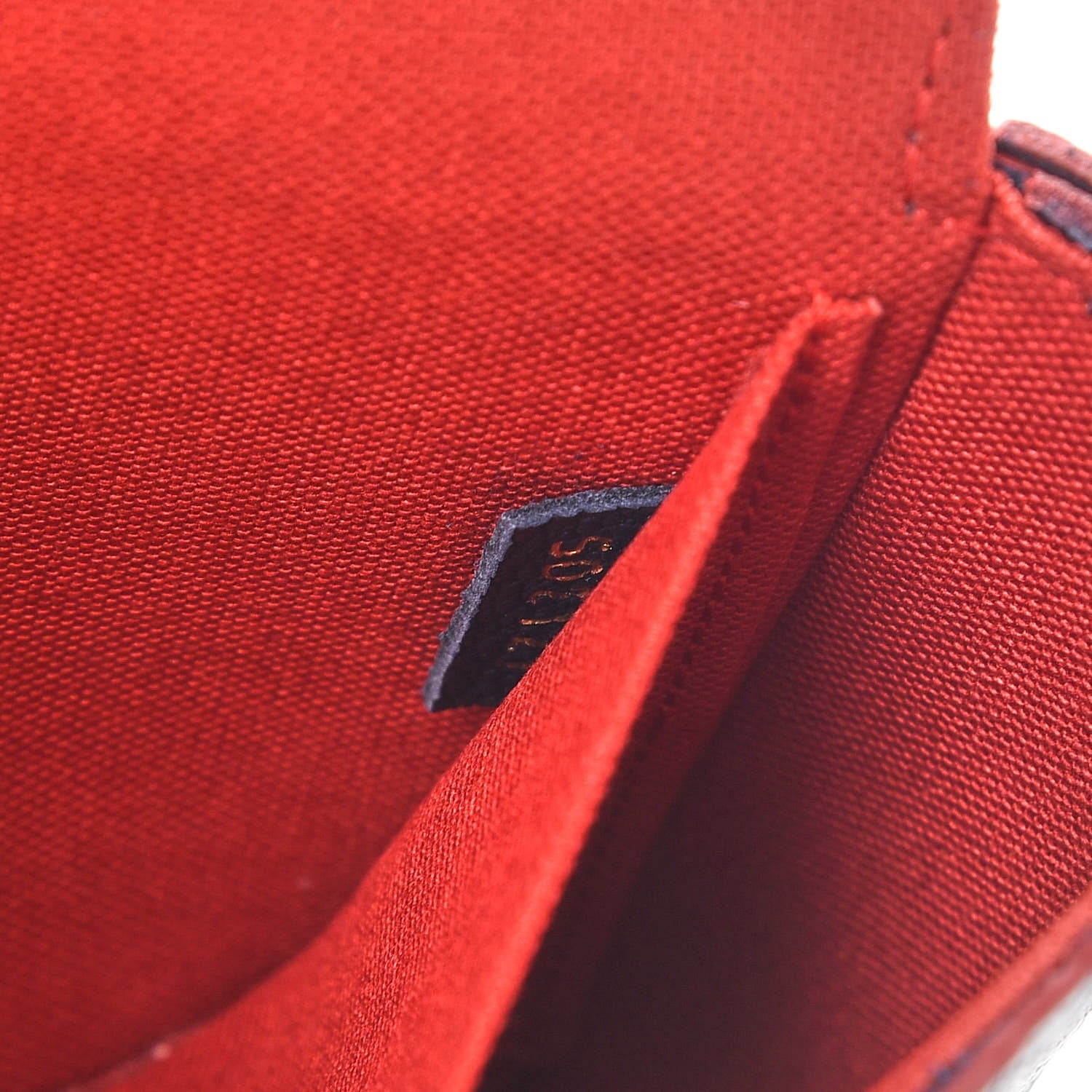 Louis Vuitton Empreinte Pochette Felicie Chain Wallet Marine Rouge 8 of 10