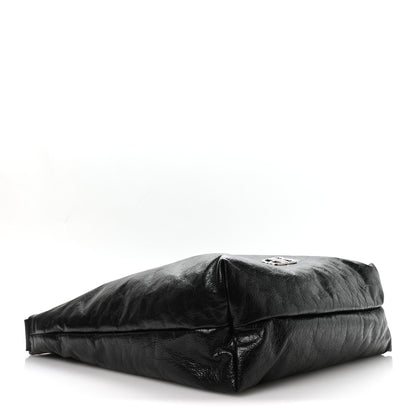 Balenciaga Arena Calfskin Large Monaco Shoulder Bag Black 4 of 10