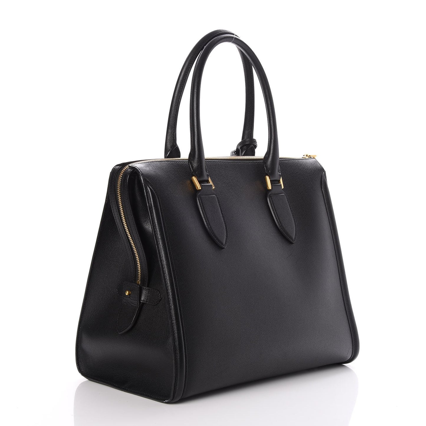 Saffiano Heroine Tote Black