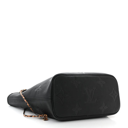 Louis Vuitton Empreinte Monogram Giant Wild at Heart Neverfull MM Black 5 of 11