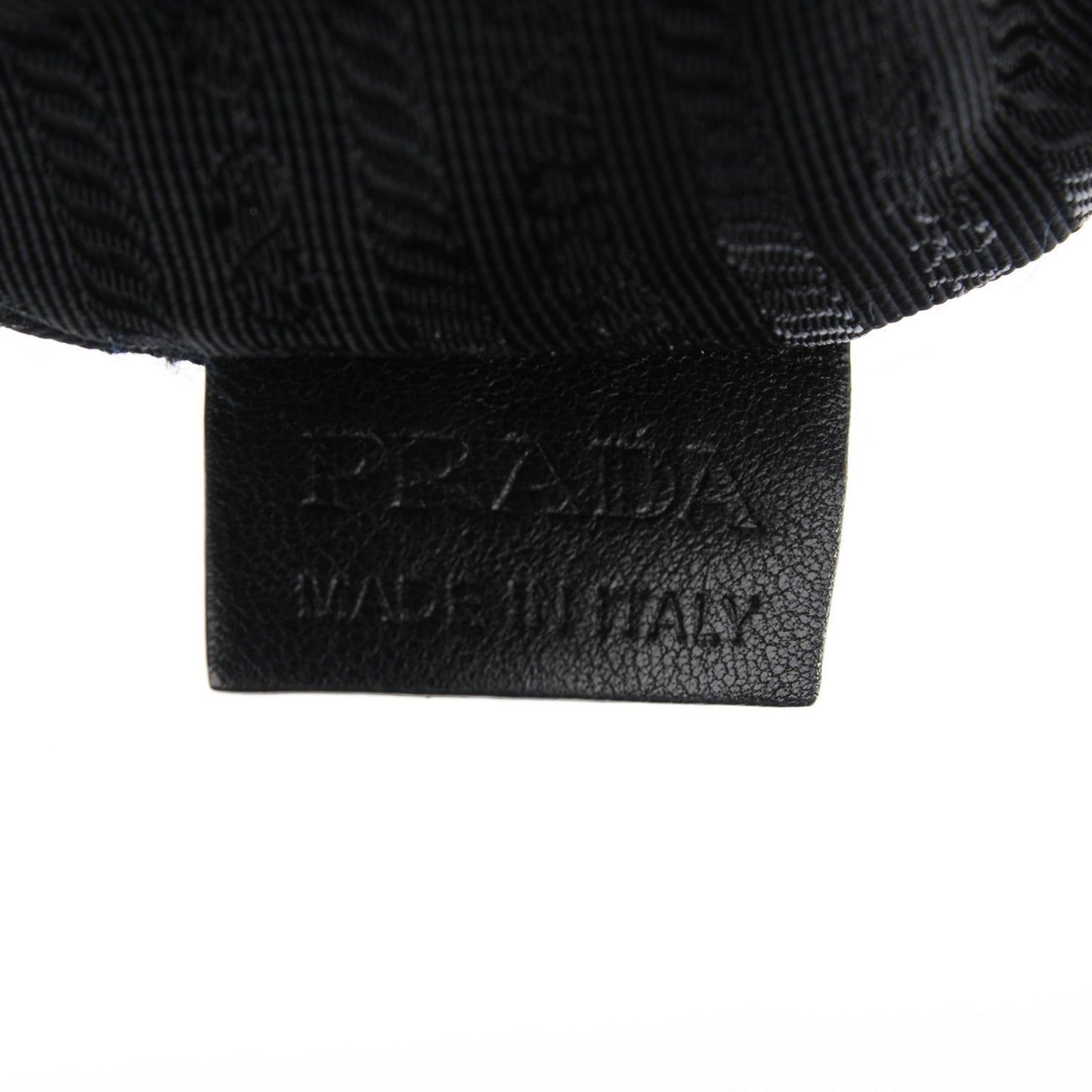 Nappa Ruffle Bag Black