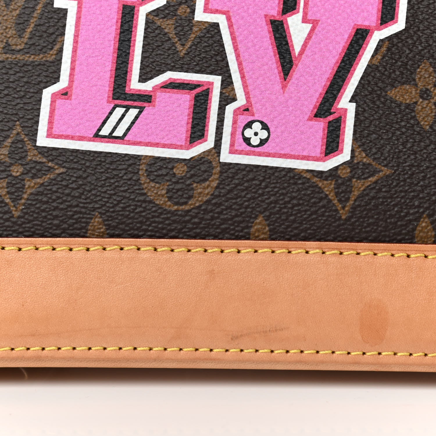 Louis Vuitton Monogram Stories Alma PM 7 of 9