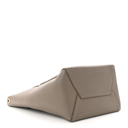Celine Soft Grained Calfskin Sangle Bucket Bag Taupe 4 of 12