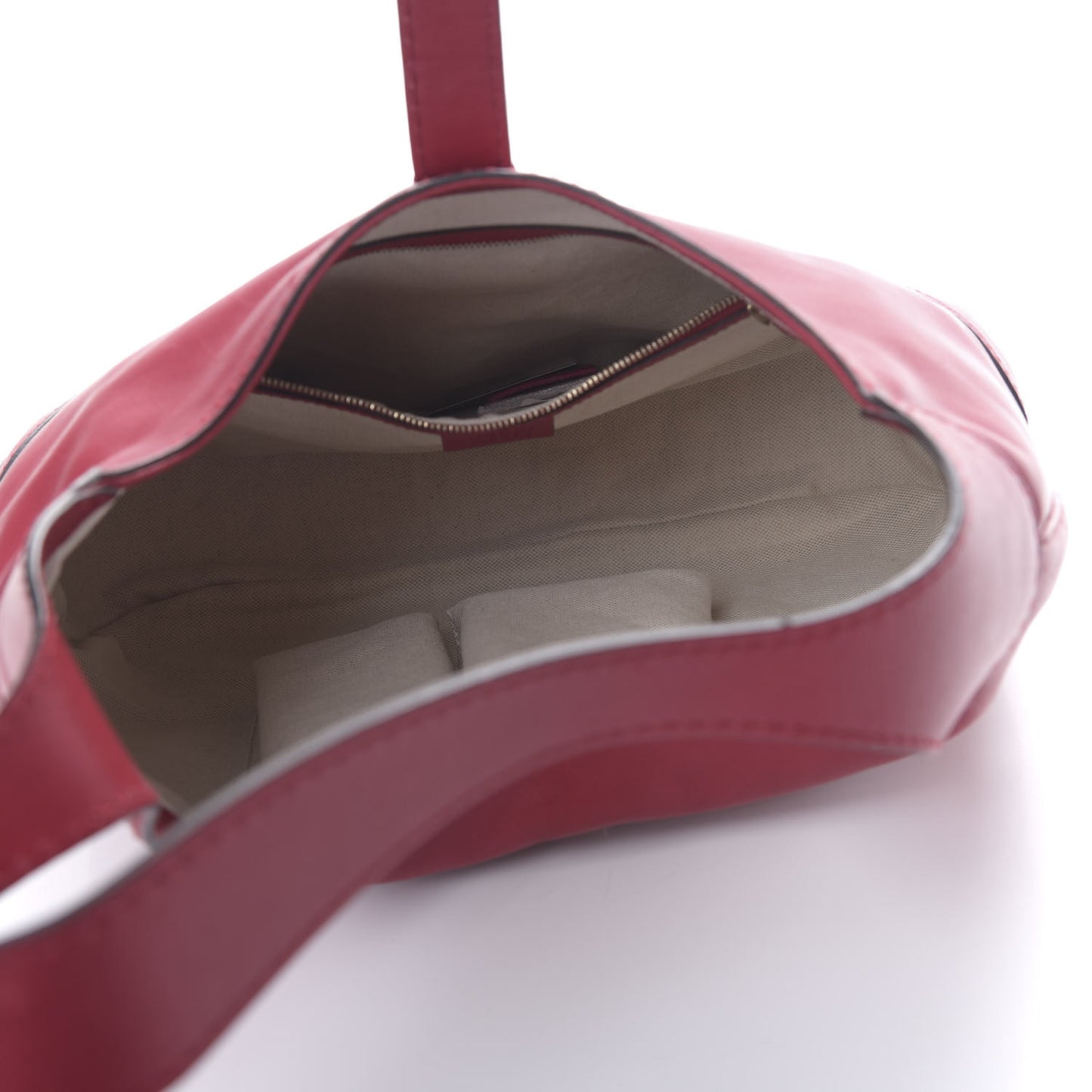 Calfskin Medium Jackie Shoulder Bag Burgundy