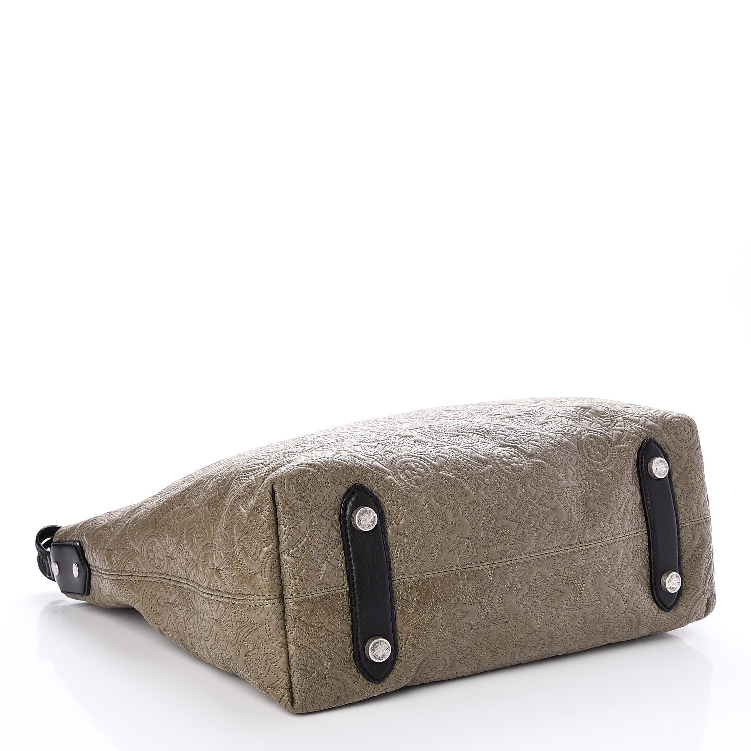 Louis Vuitton Monogram Lambskin Antheia Hobo PM Olive 4 of 6