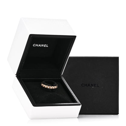 Chanel 18K Beige Gold Diamond Mini Coco Crush Ring 51 5.75 5 of 5