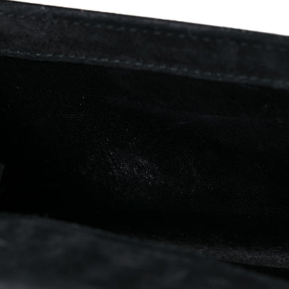 Gucci Patent Microguccissima Small Broadway Clutch Black 13 of 15