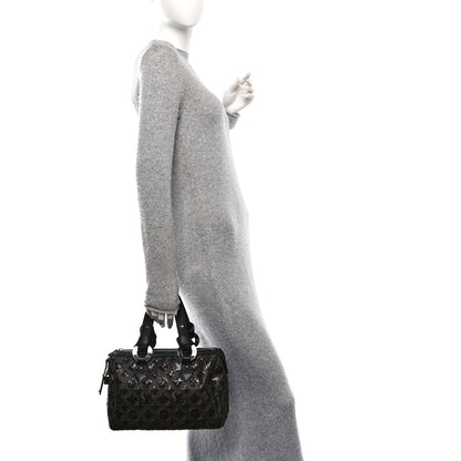 Louis Vuitton Monogram Sequins Eclipse Speedy 28 Black 2 of 11