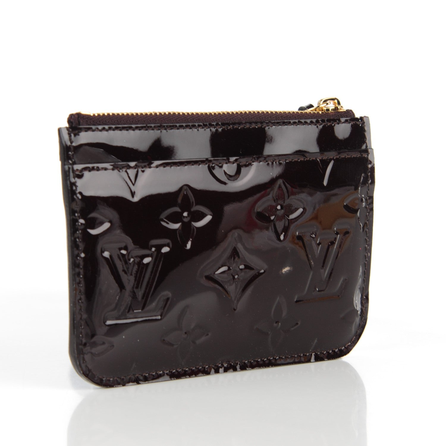 Louis Vuitton Vernis Key Pouch Amarante 3 of 7