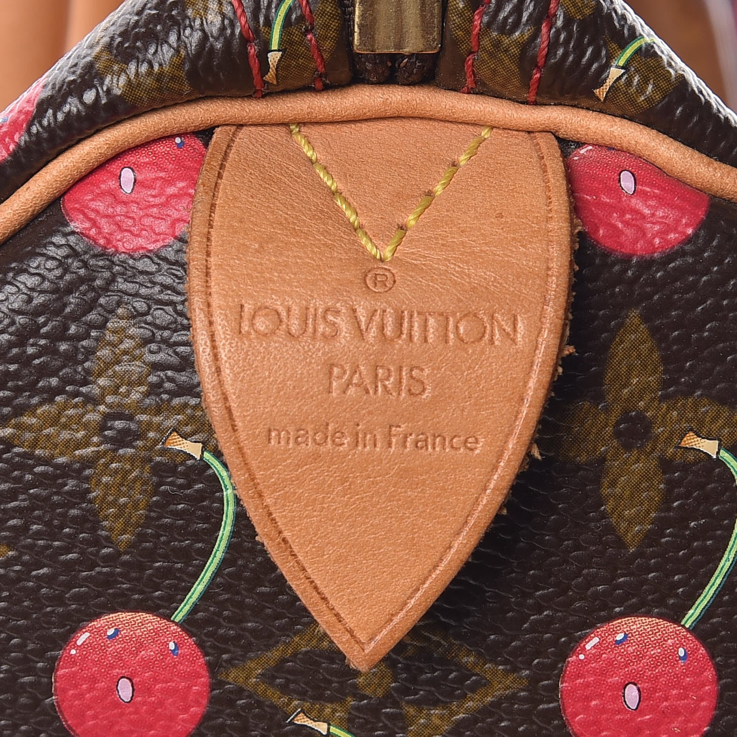 Louis Vuitton Monogram Cerises Speedy 25 8 of 11