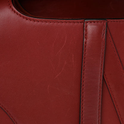 Christian Dior Calfskin Mini Saddle Bag Scarlet 12 of 15