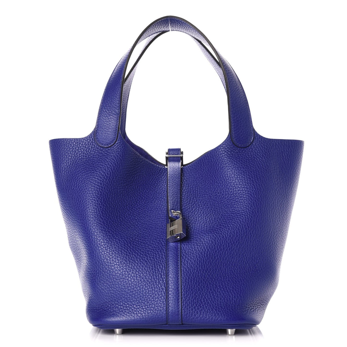 Taurillon Clemence Picotin Lock 22 MM Bleu Electrique