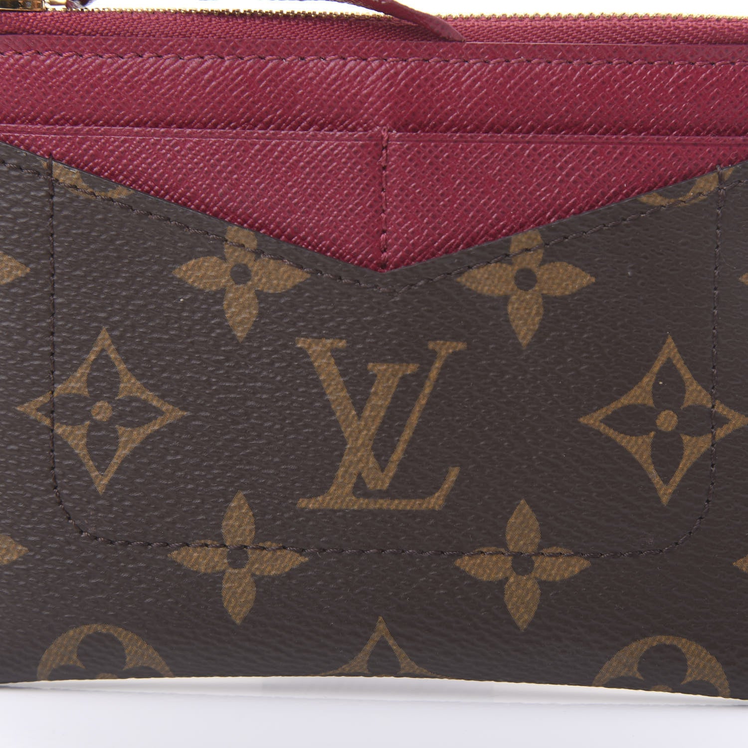 Louis Vuitton Monogram Zipped Card Holder Fuchsia 8 of 10