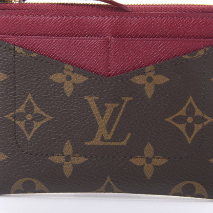 Louis Vuitton Monogram Zipped Card Holder Fuchsia 8 of 10