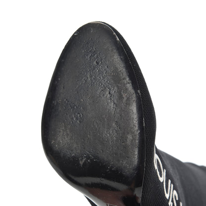 Louis Vuitton Stretch Fabric Silhouette Ankle Boots 41 Black 11 of 14