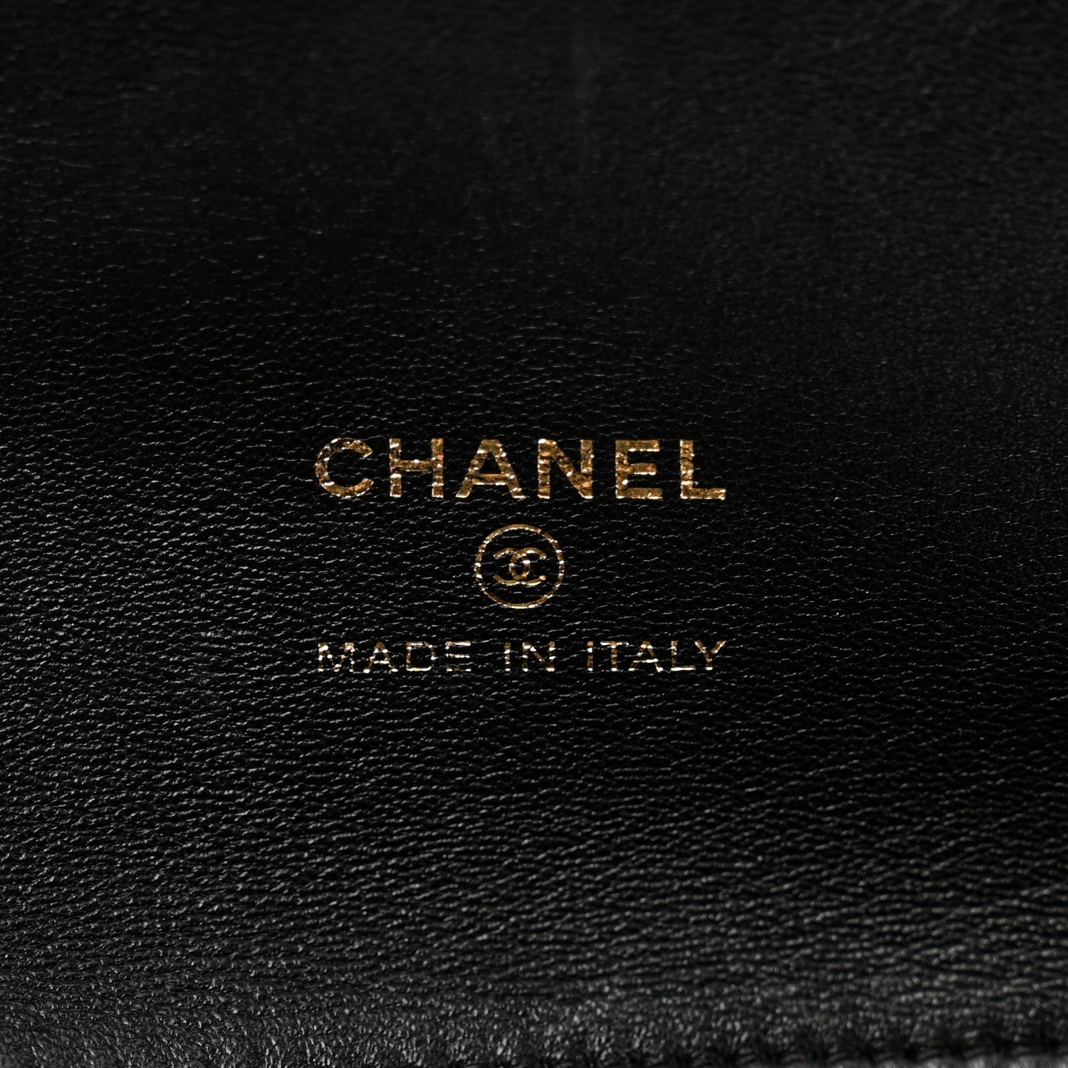 Chanel Shiny Crumpled Calfskin Small 31 Pouch Black 6 of 10