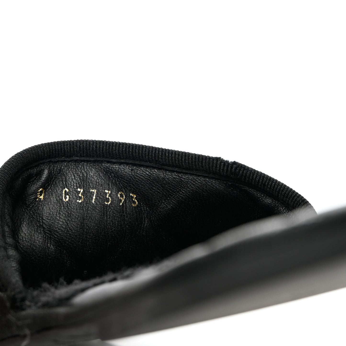 Lambskin CC Flat Mules M Black