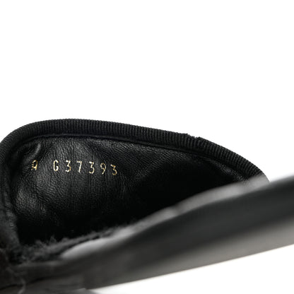 Chanel Lambskin CC Flat Mules M Black 15 of 18