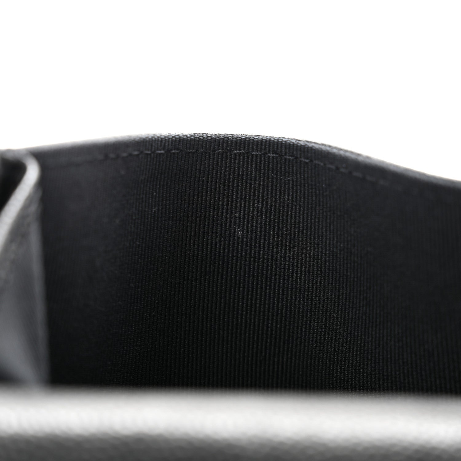 Chanel Shiny Caviar Enamel Quilted CC Flap Card Holder Black 9 of 11