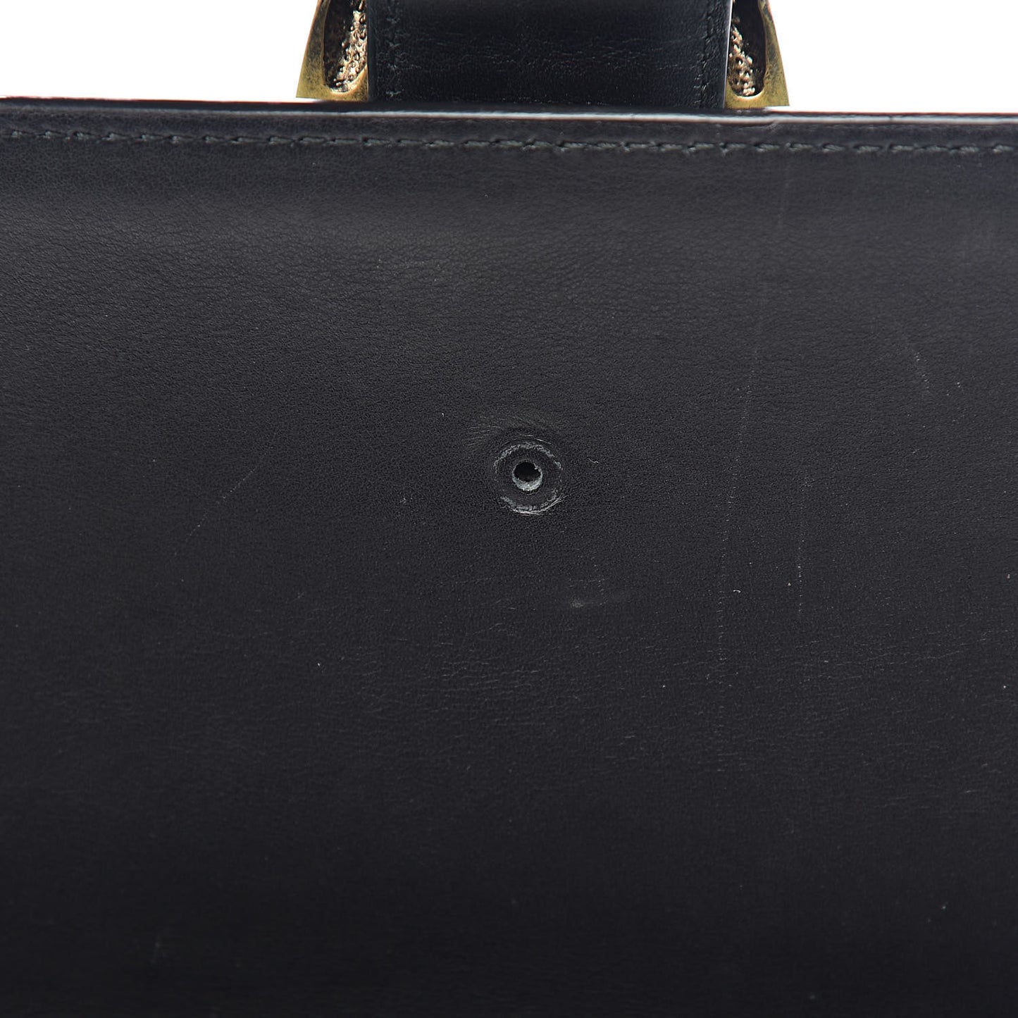 Calfskin Bamboo Web Large Dionysus Top Handle Bag Black Bright Evergreen Hibiscus Red