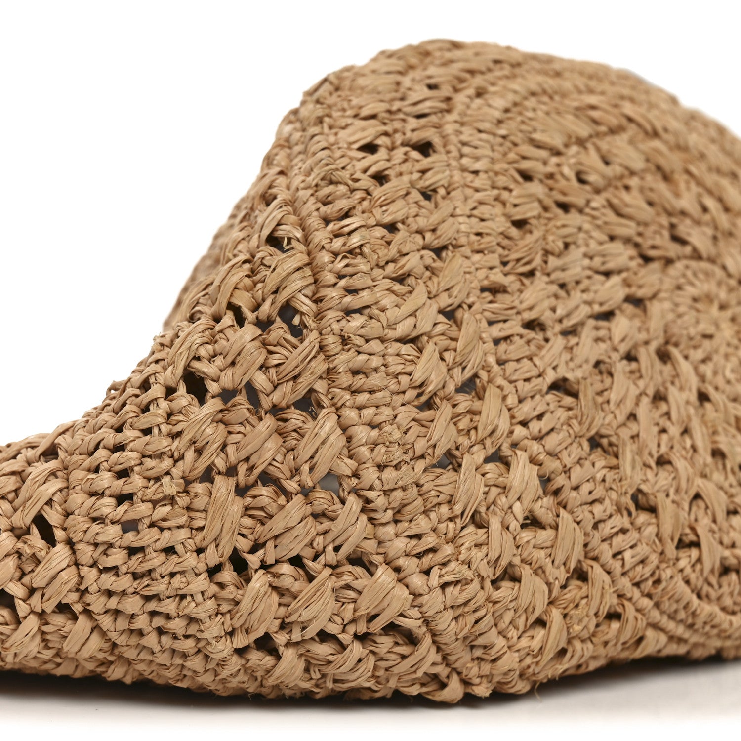 Saint Laurent Raffia Calfskin Small Panier Tote Naturel Naturel 9 of 11