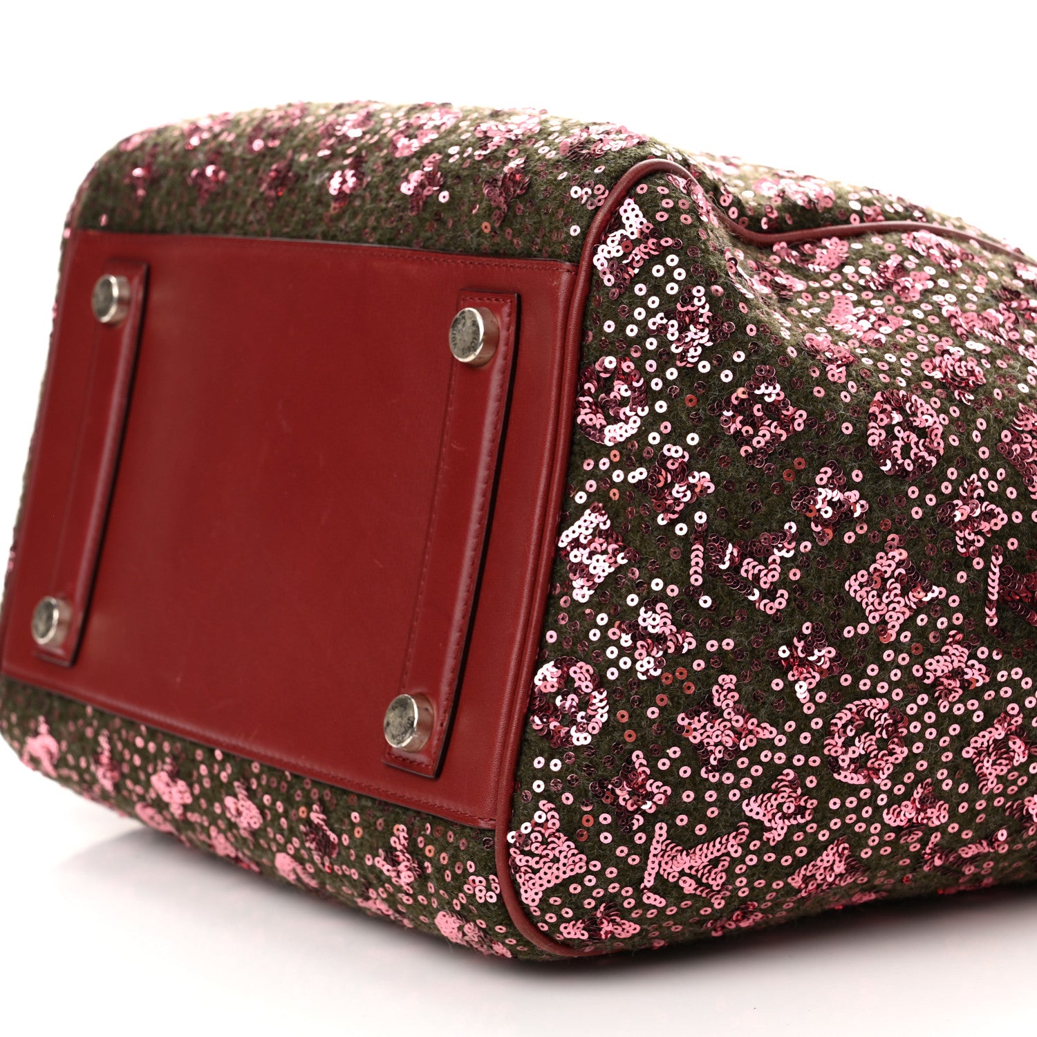 Louis Vuitton Sequin Monogram Sunshine Express North South Burgundy 11 of 11
