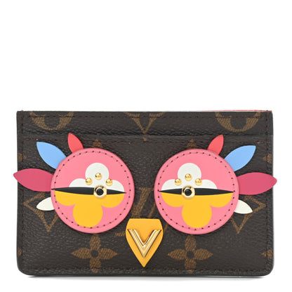 Louis Vuitton Monogram Lovely Birds Card Holder 1 of 7