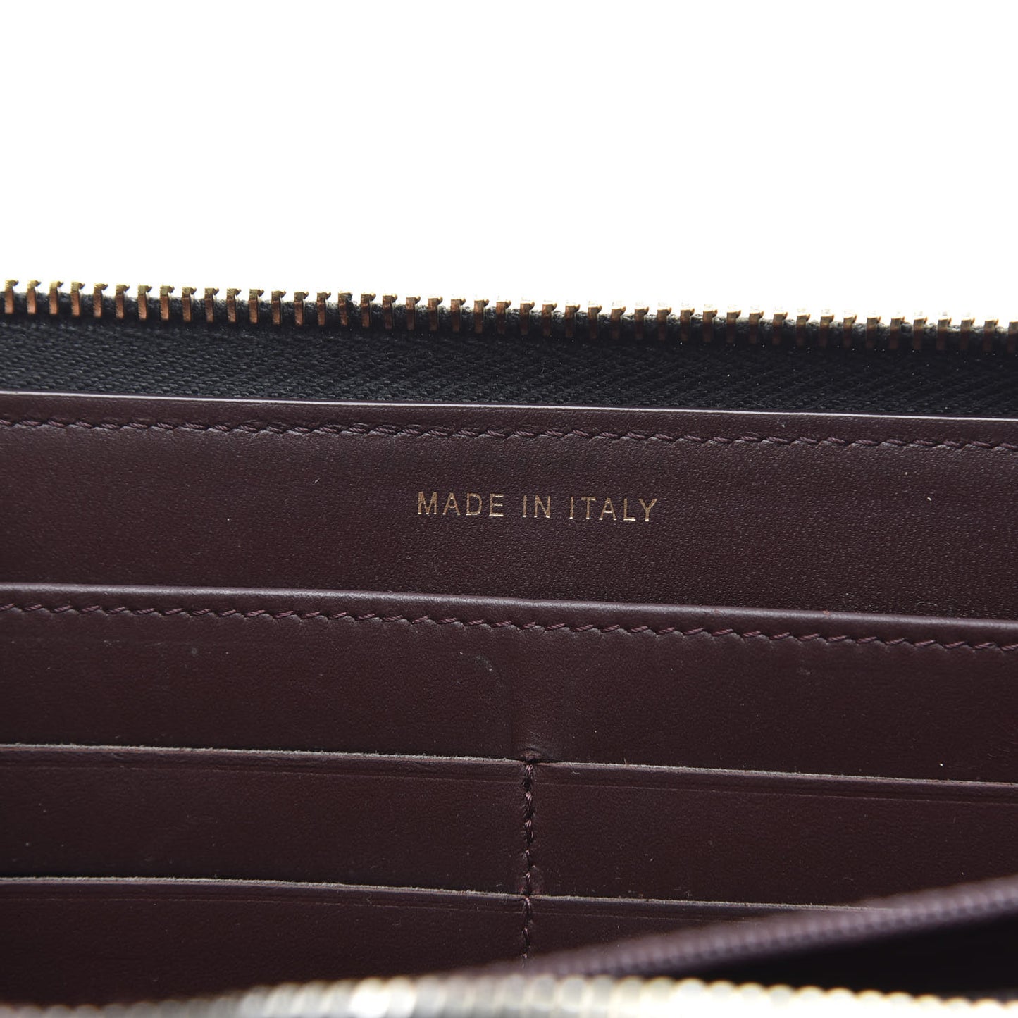 Caviar Quilted Large Gusset Zip Around Wallet Black