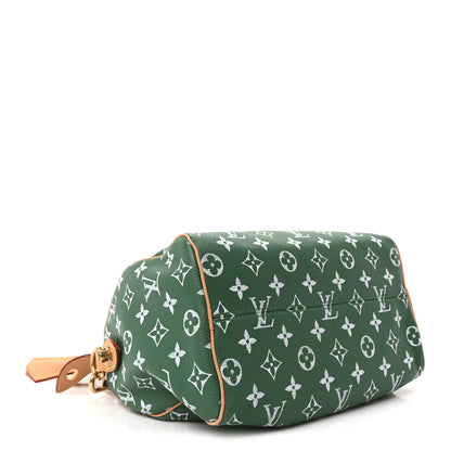 Louis Vuitton Calfskin Monogram Speedy P9 Bandouliere 25 Green 6 of 12
