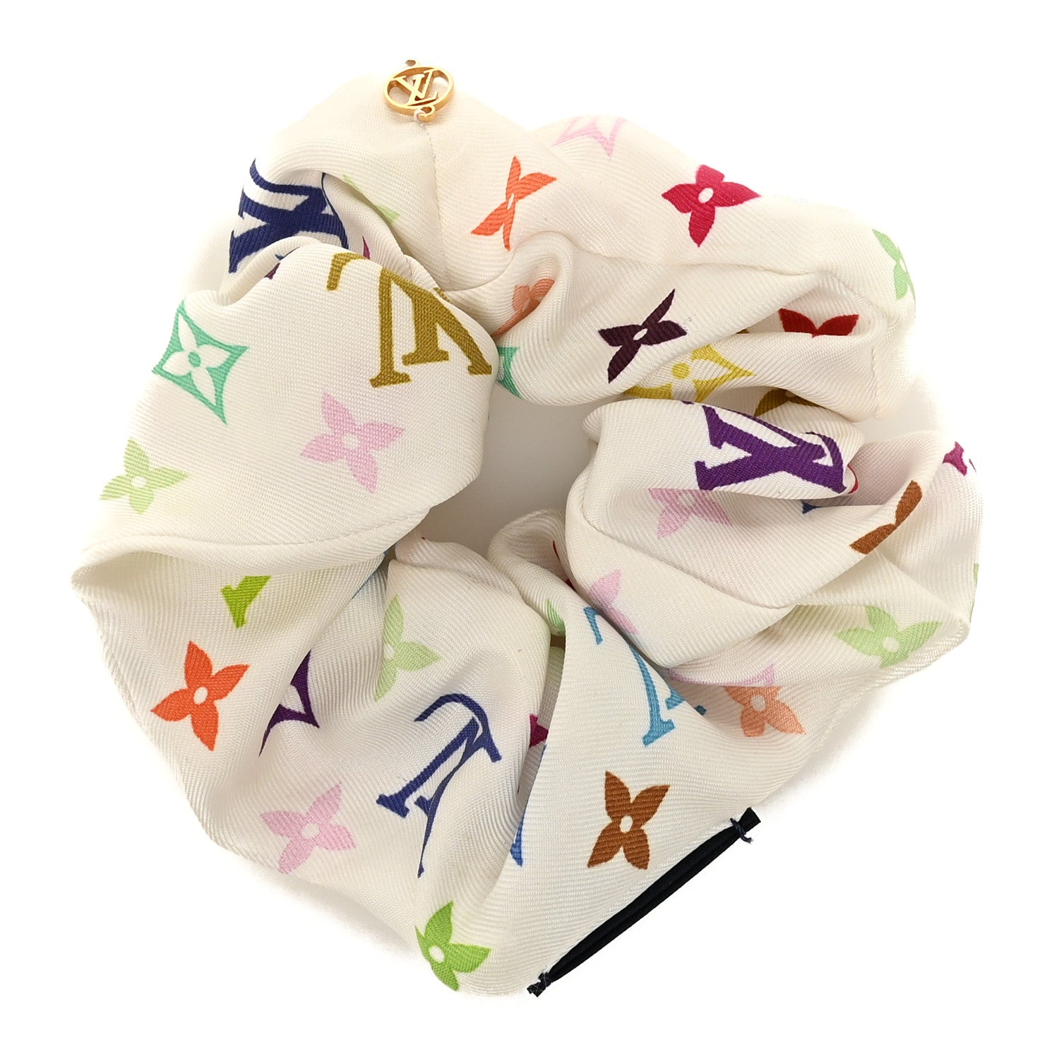 Louis Vuitton LV x TM Monogram Multicolor Chouchou White 1 of 3