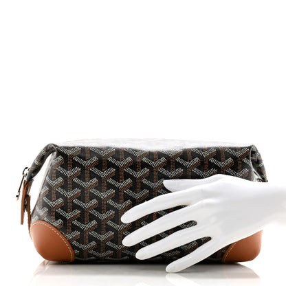 Goyard Goyardine Boeing 25 Trousse de Toilette Black Gold 2 of 9