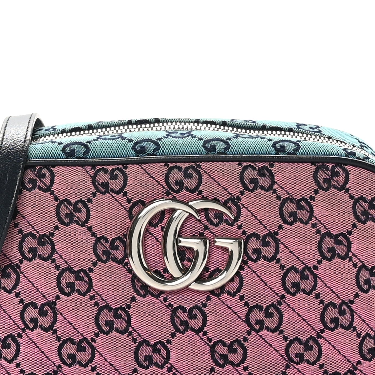 Monogram Multicolor Matelasse Diagonal Small GG Marmont Chain Shoulder Bag Pink Blue Green Red Light Blue