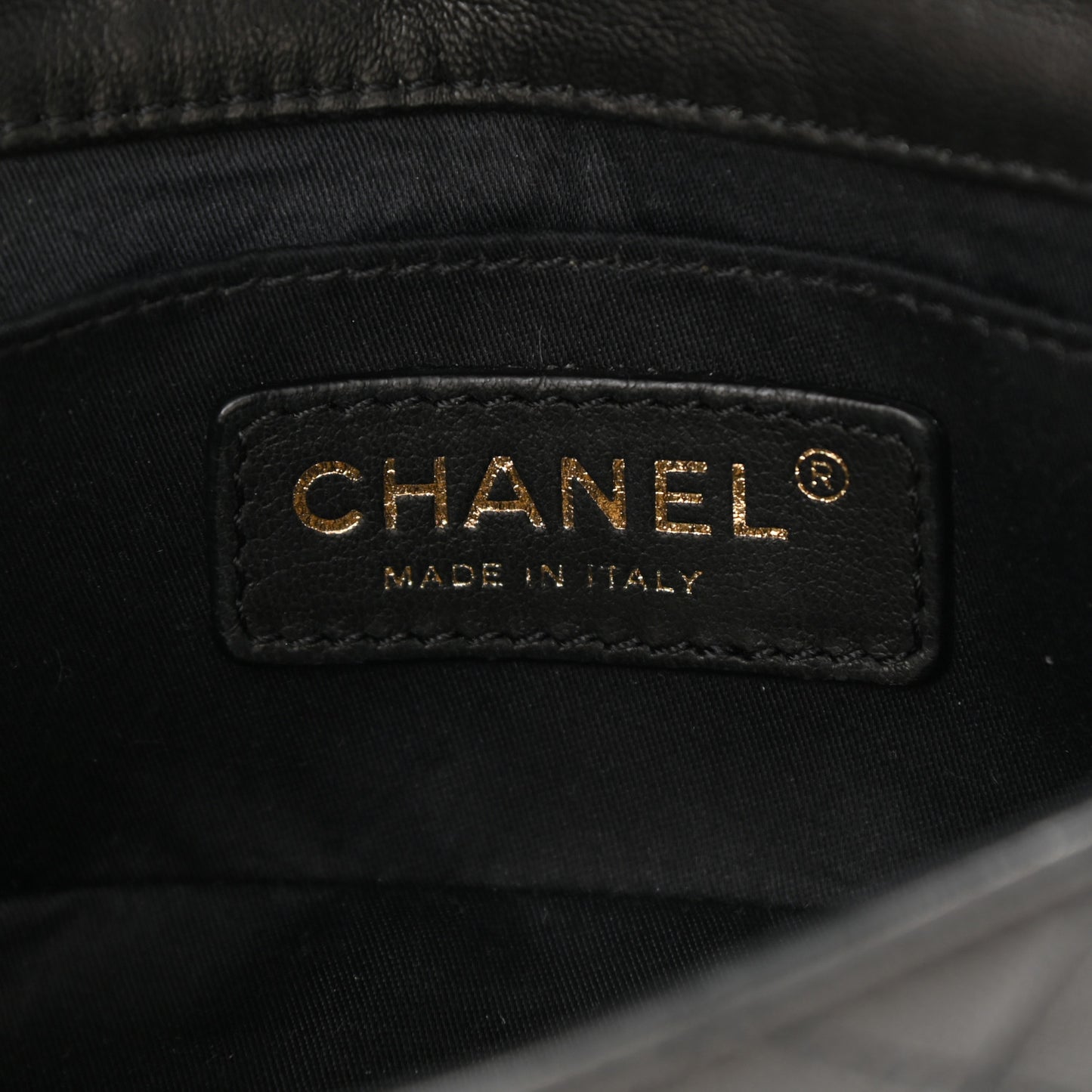 Lambskin Quilted Extra Mini Flap Black