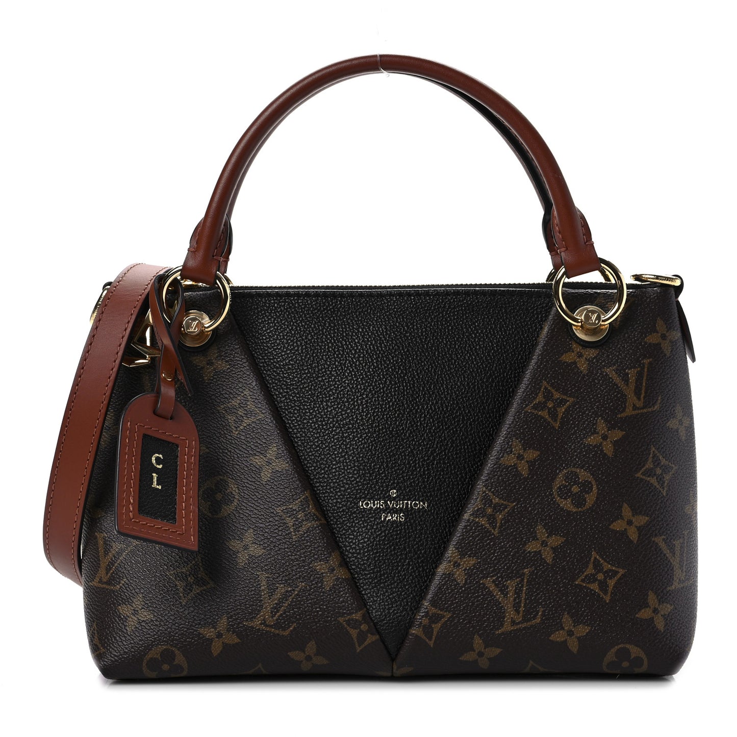 Monogram V Tote BB Black