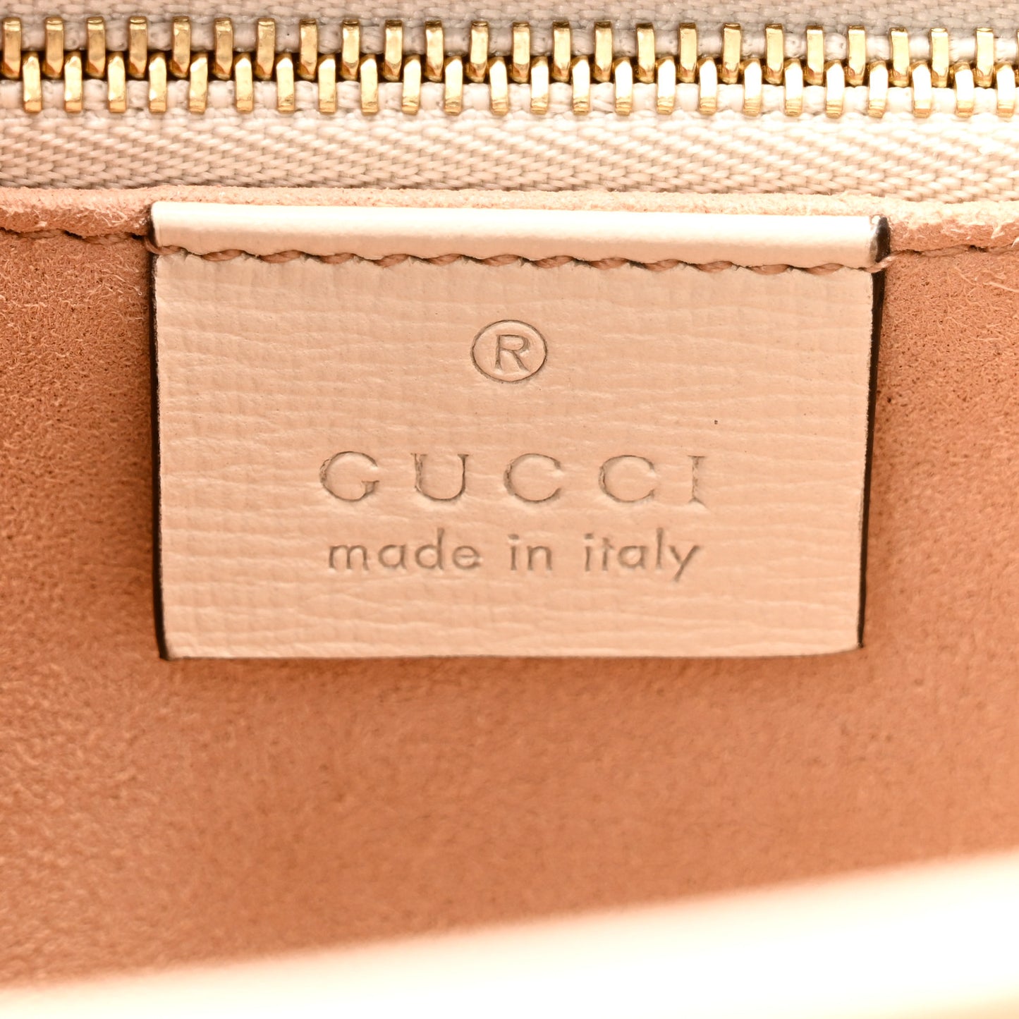 GG Supreme Monogram Horsebit 1955 Shoulder Bag Beige Mystic White