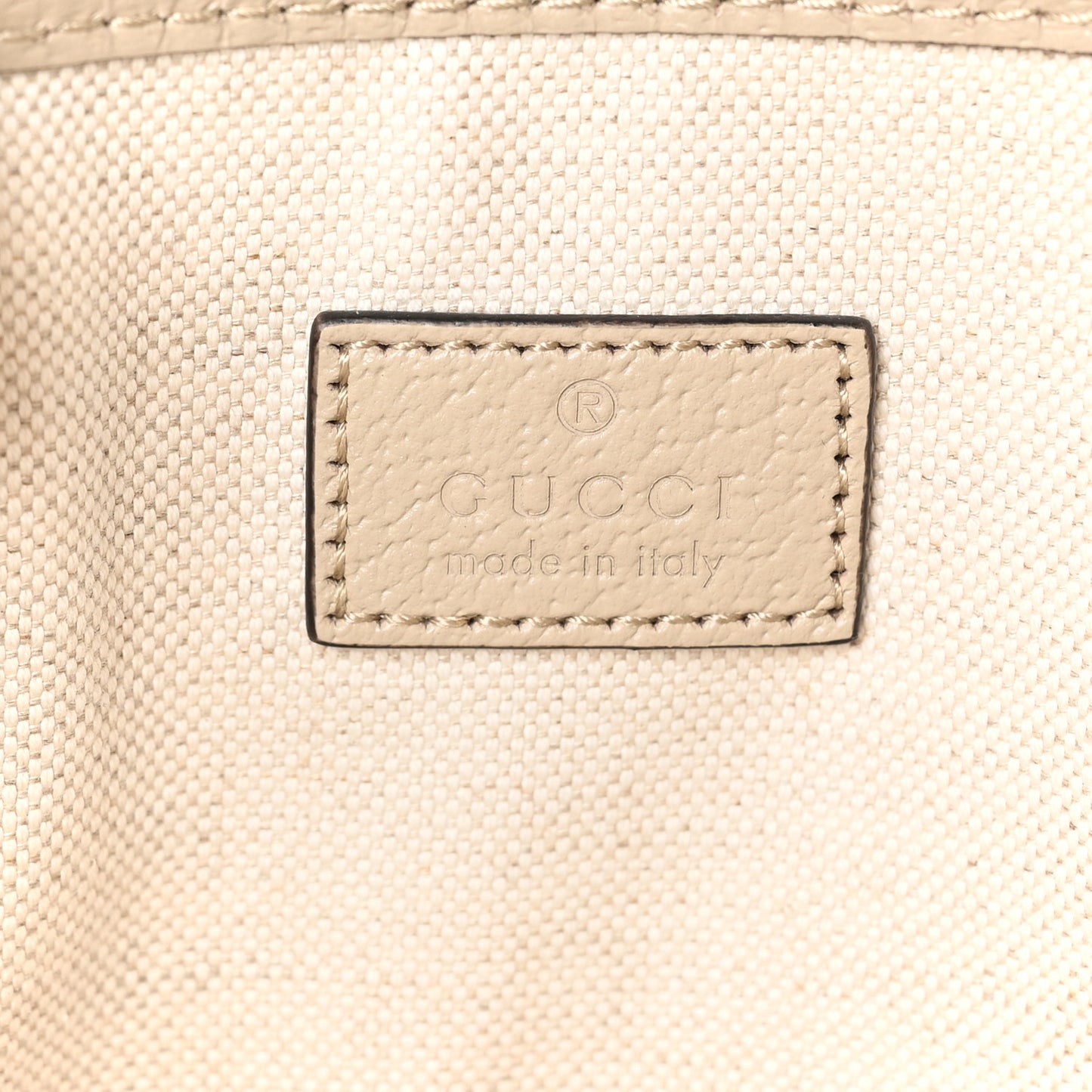 GG Supreme Monogram Textured Dollar Calfskin Small Ophidia Shoulder Tote Bag Beige Mystic White Oatmeal