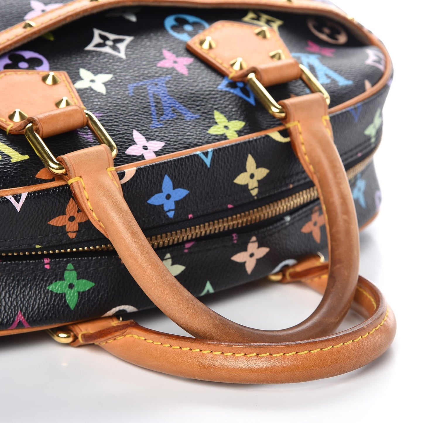 Monogram Multicolor Trouville Black