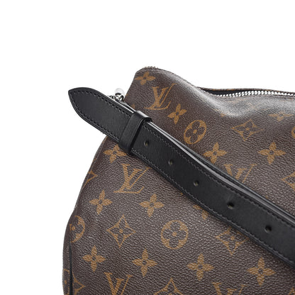 Louis Vuitton Monogram Macassar Keepall Bandouliere 55 22 of 22