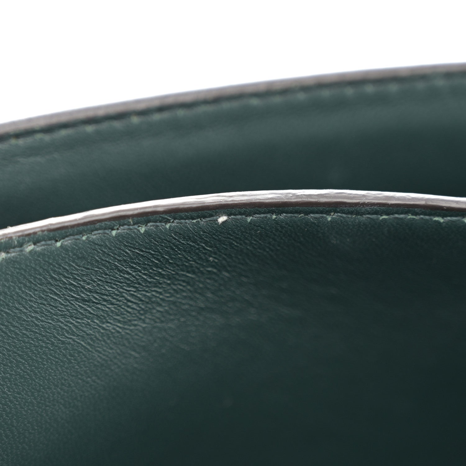 Celine Box Calfskin Medium Classic Box Flap Bag Classic Green 14 of 21