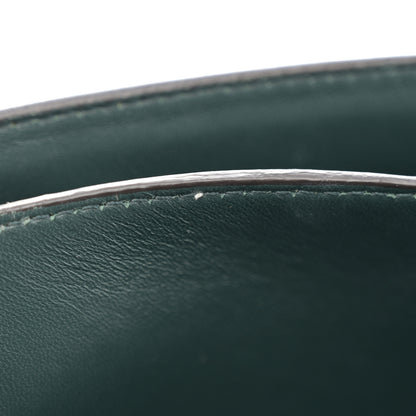 Celine Box Calfskin Medium Classic Box Flap Bag Classic Green 14 of 21