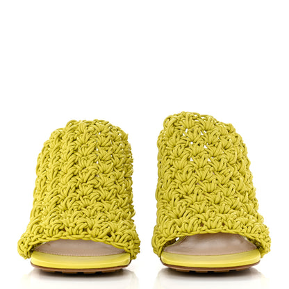 Bottega Veneta Nappa Intrecciato The Board Mules 39.5 Pear 2 of 8