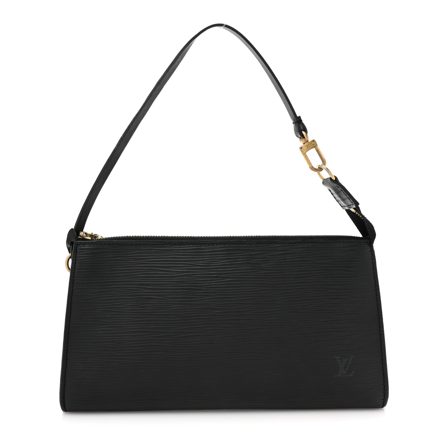 Louis Vuitton Epi Pochette Accessories 24 Black 1 of 10